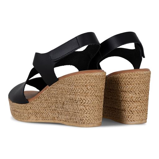 Nordstrand Wedges High Sandaler, Sort, 41