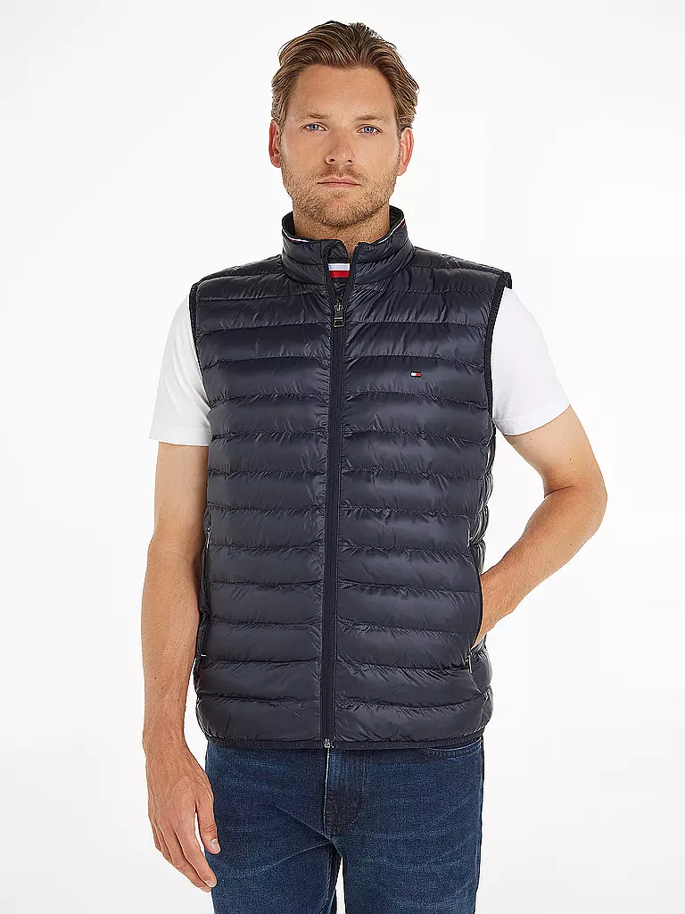 TOMMY HILFIGER Steppgilet  blau