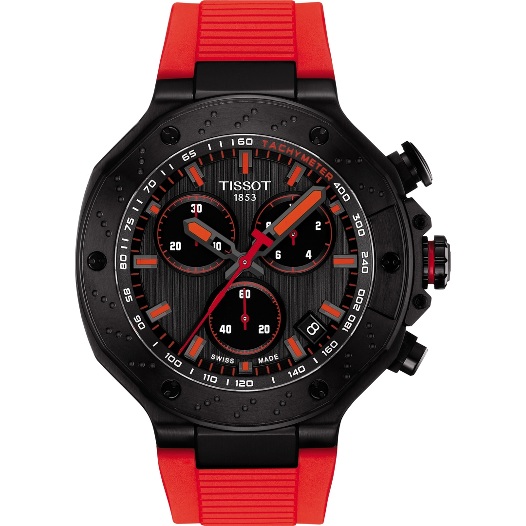 Tissot T-Race Chronograph Schwarz / Rot