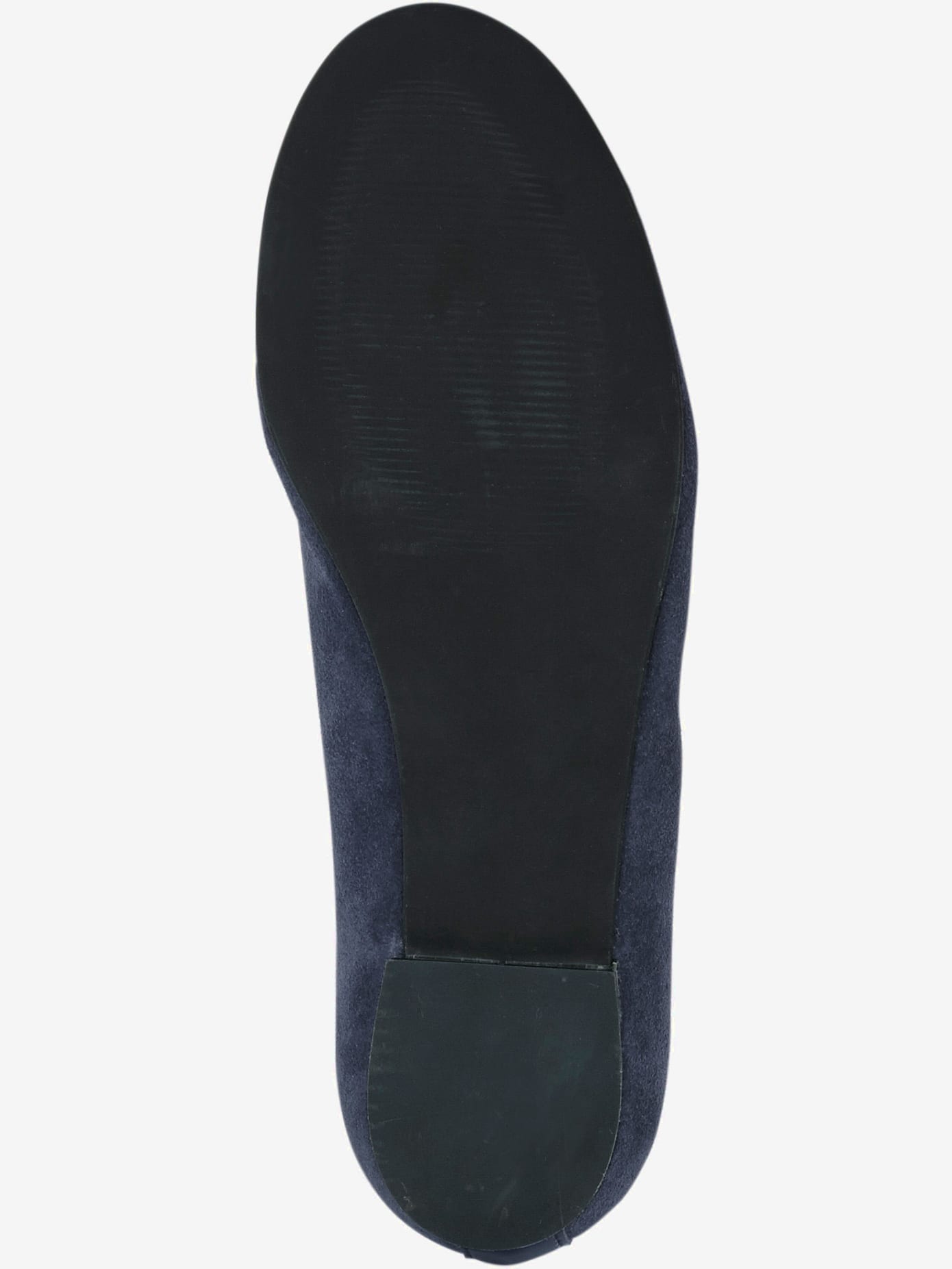 Ballerines cuir velours vachette et matière synthétique vernie