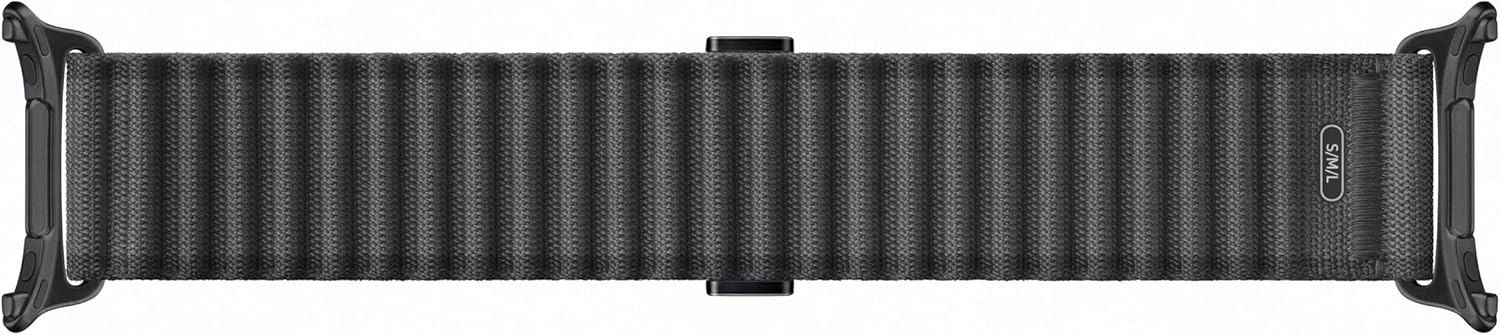 Galaxy Watch Ultra (47mm) Trail Band Stoff Armband (GP-SVL70MOEGEU) - Dunkelgrau
