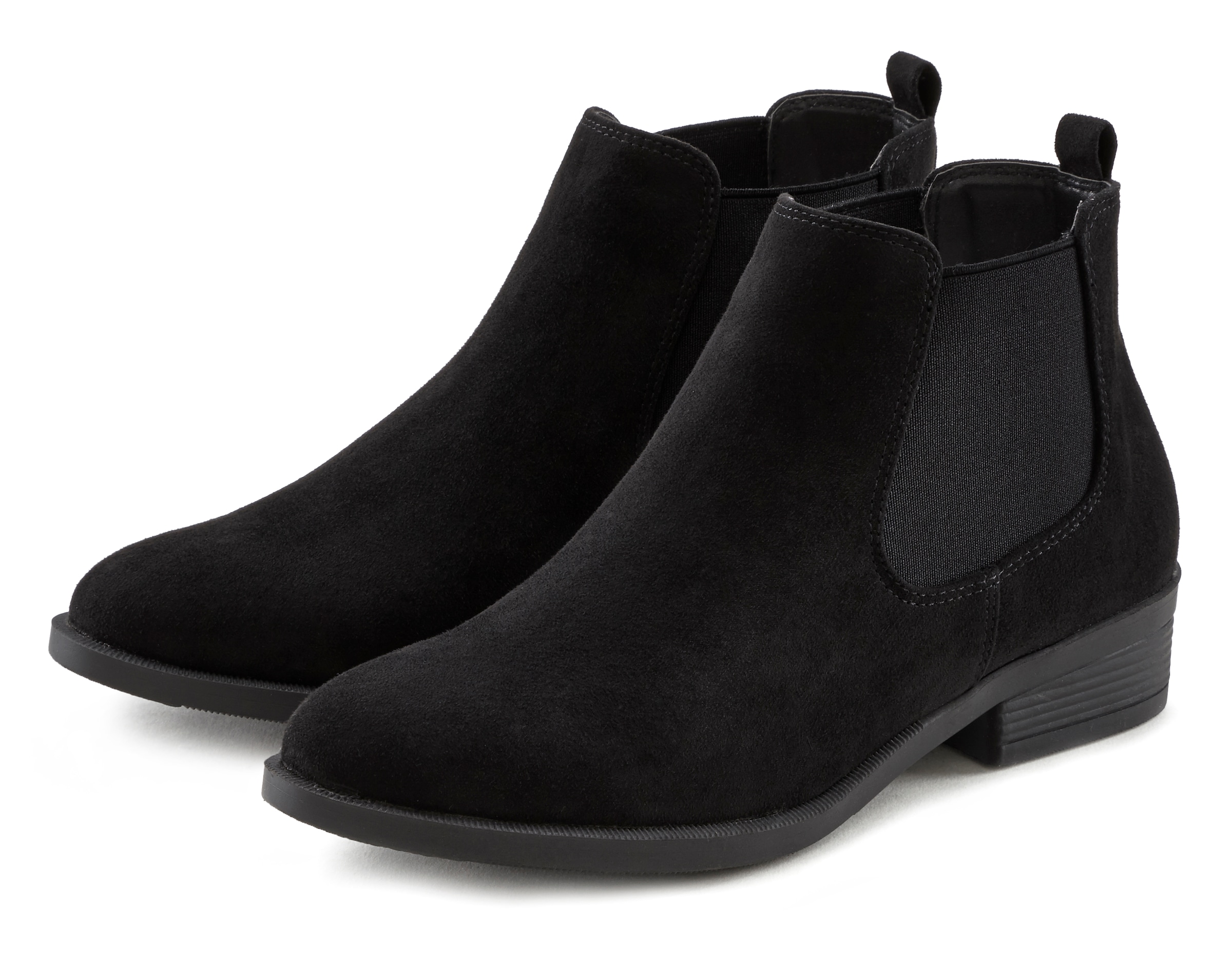 Vivance Chelseaboots  bequem zum Reinschlüpfen, Stiefelette, Ankle Boots VEGAN