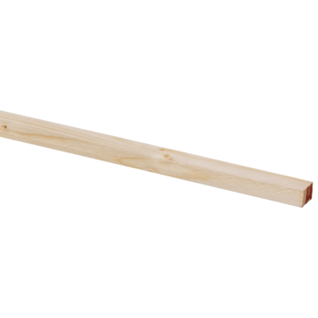 Bouwhout vuren geschaafd 12x18 mm 270 cm