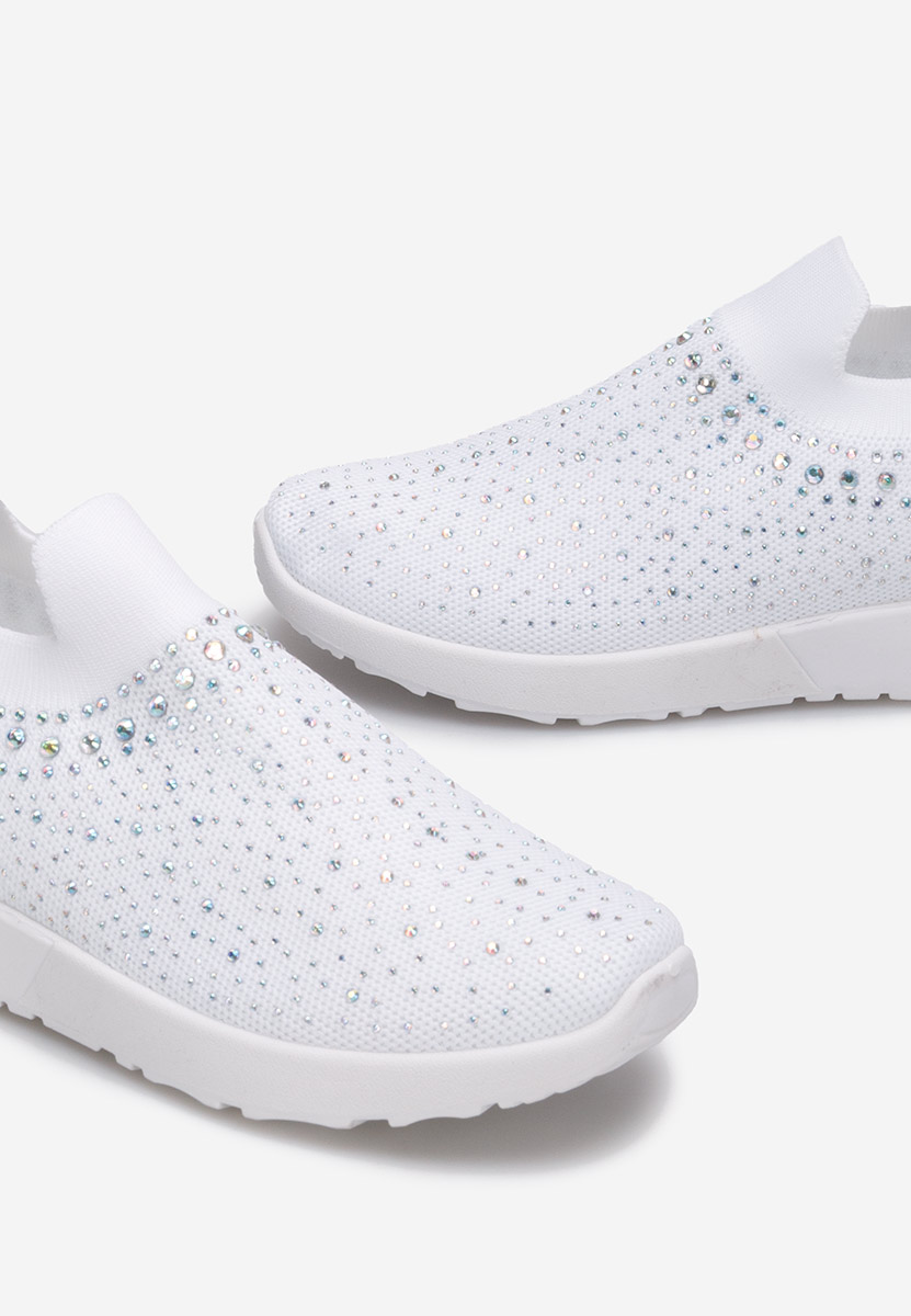 Baskets pour femme blancs Marcie