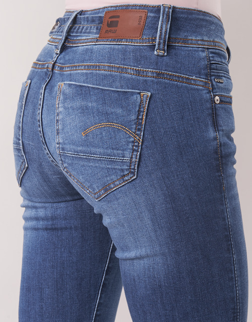 G-Star Raw - MIDGE SADDLE MID STRAIGHT Azul