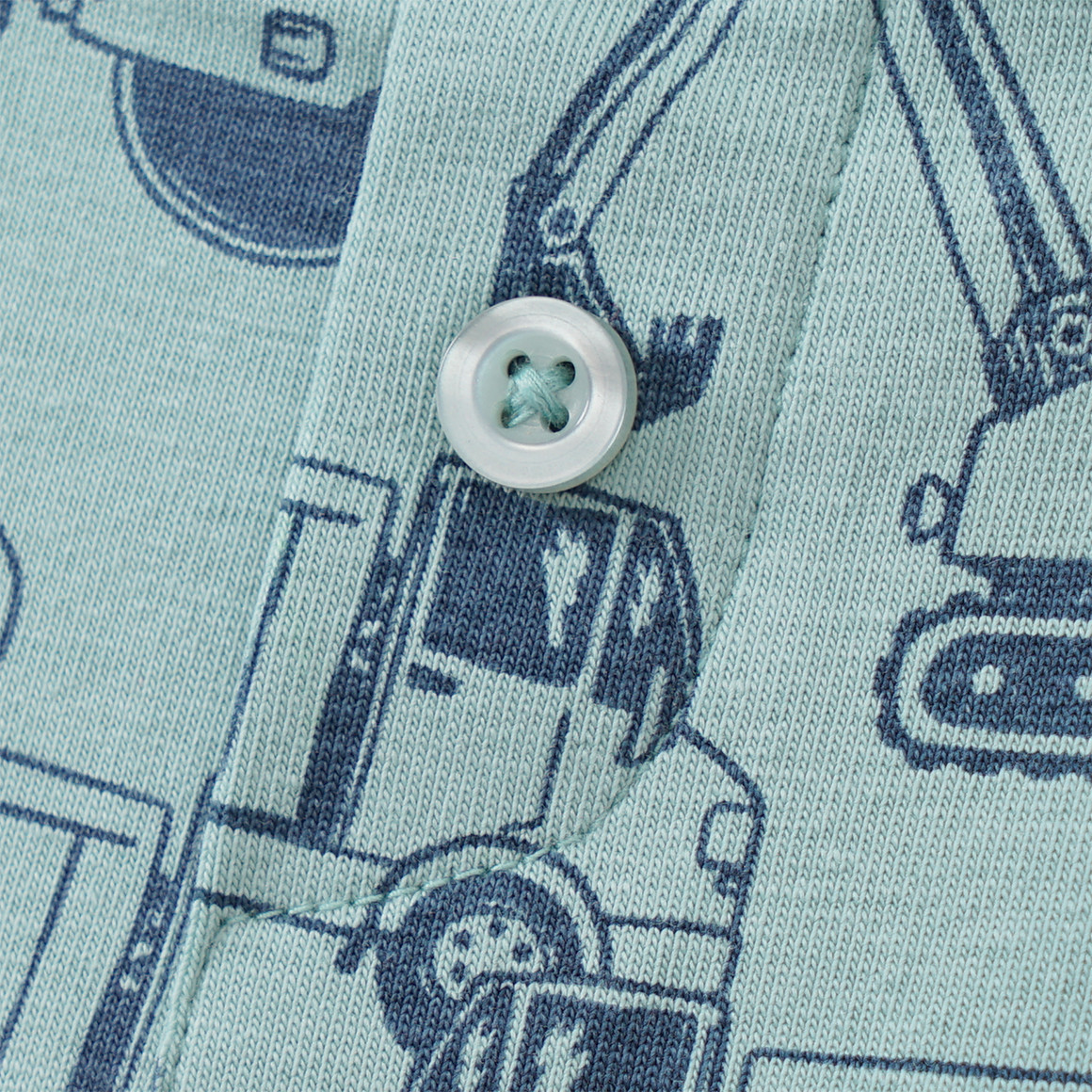 Topomini 3 Baby Boxer in verschiedenen Dessins salbei / dunkelblau / hellblau