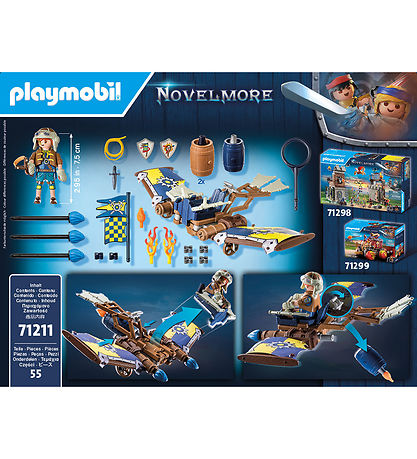 Playmobil Novelmore - Darios Fluggleiter - 71211 - 55 Teile