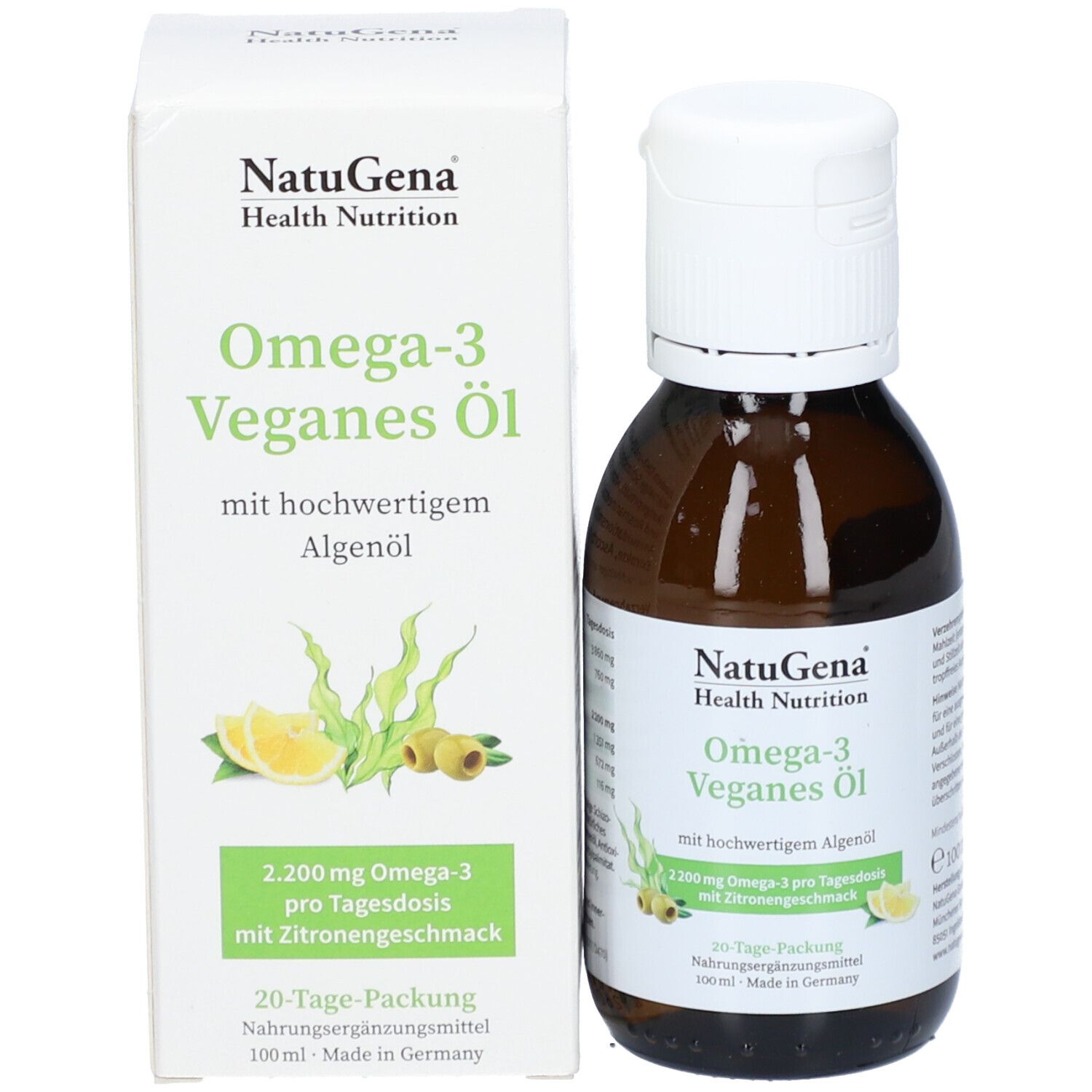 NatuGena® Omega-3 Veganes Öl