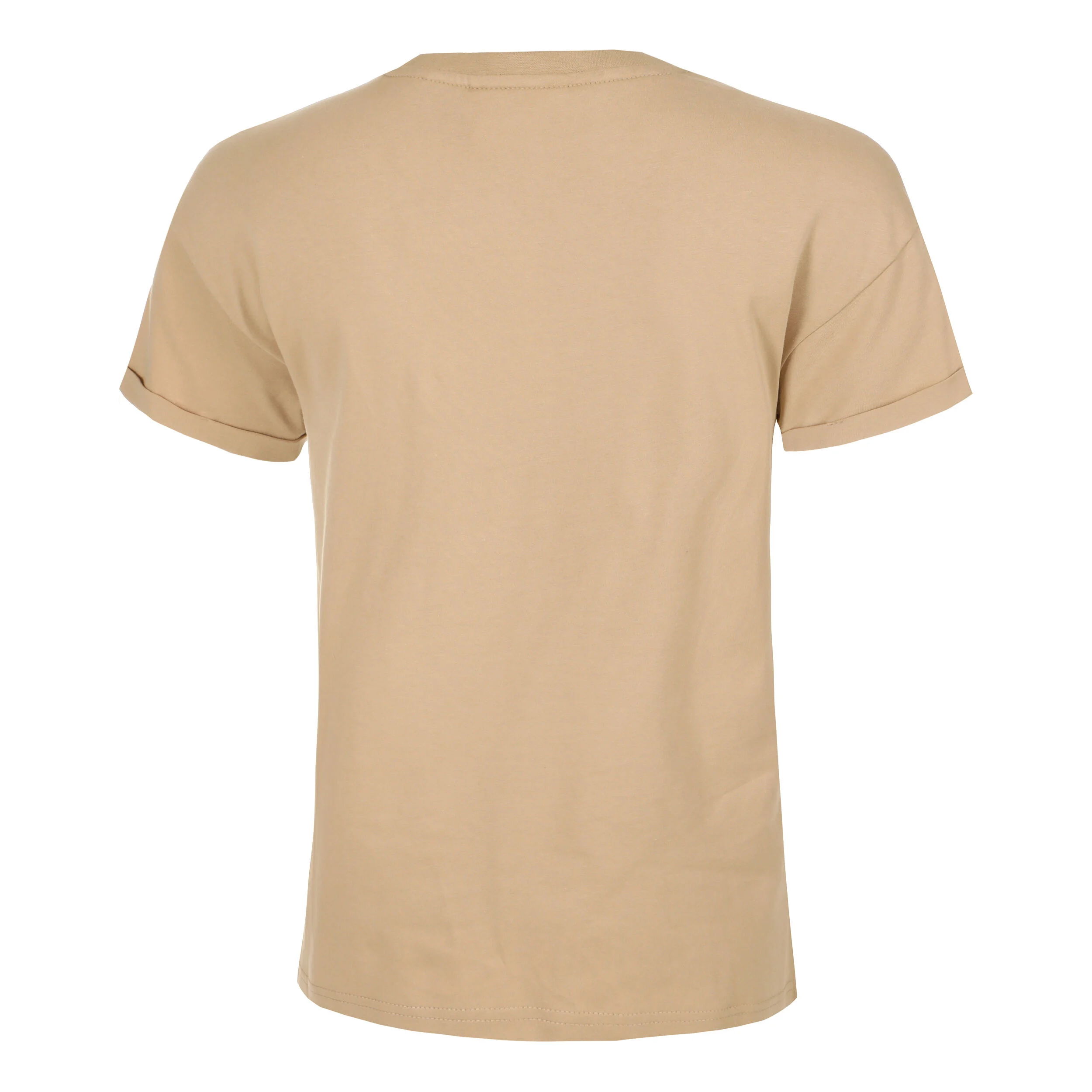 Quiet Please Wild Swirl Court T-shirt Femmes - Beige , Multicouleur