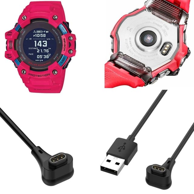Oplader til Casio G-SHOCK GBD-H1000 Series