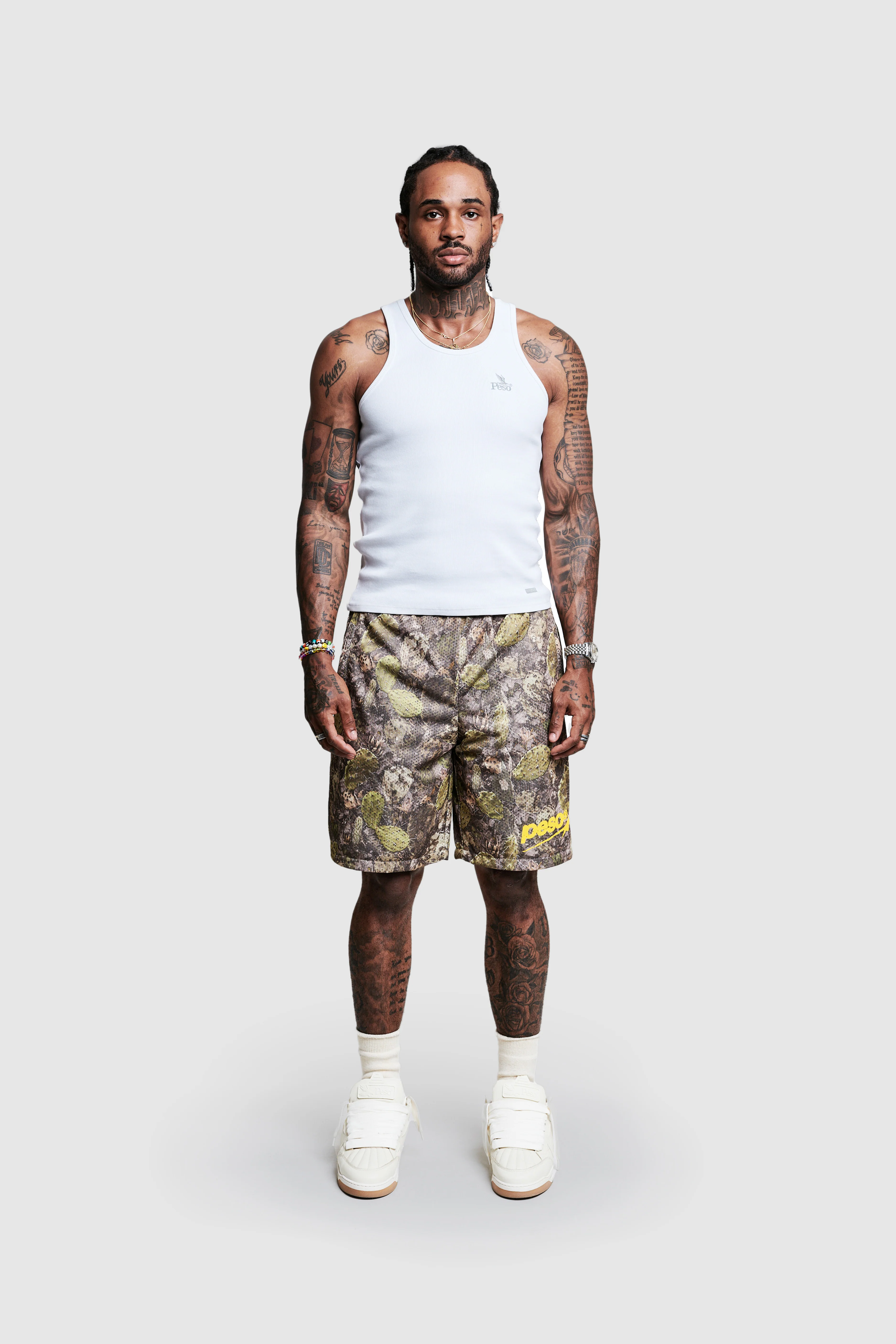 Cactus Star Mesh Shorts