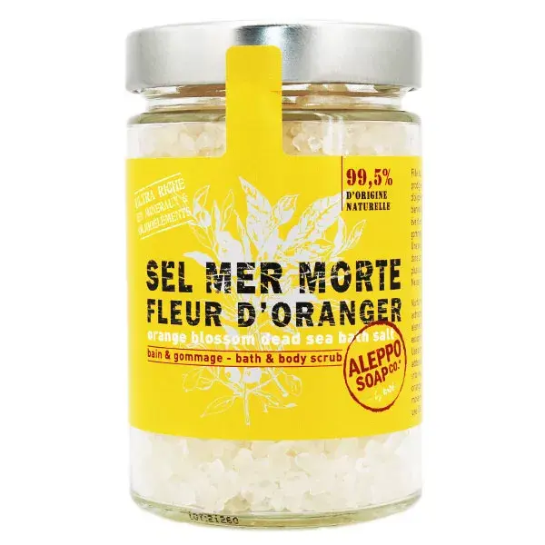 Sal de Banho Tadé Aleppo do Mar Morto com Flor de Laranjeira 300g