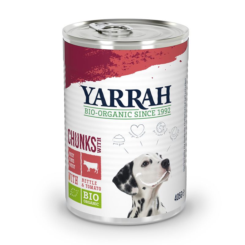 Lot Yarrah Bio 24 x 400/405 g