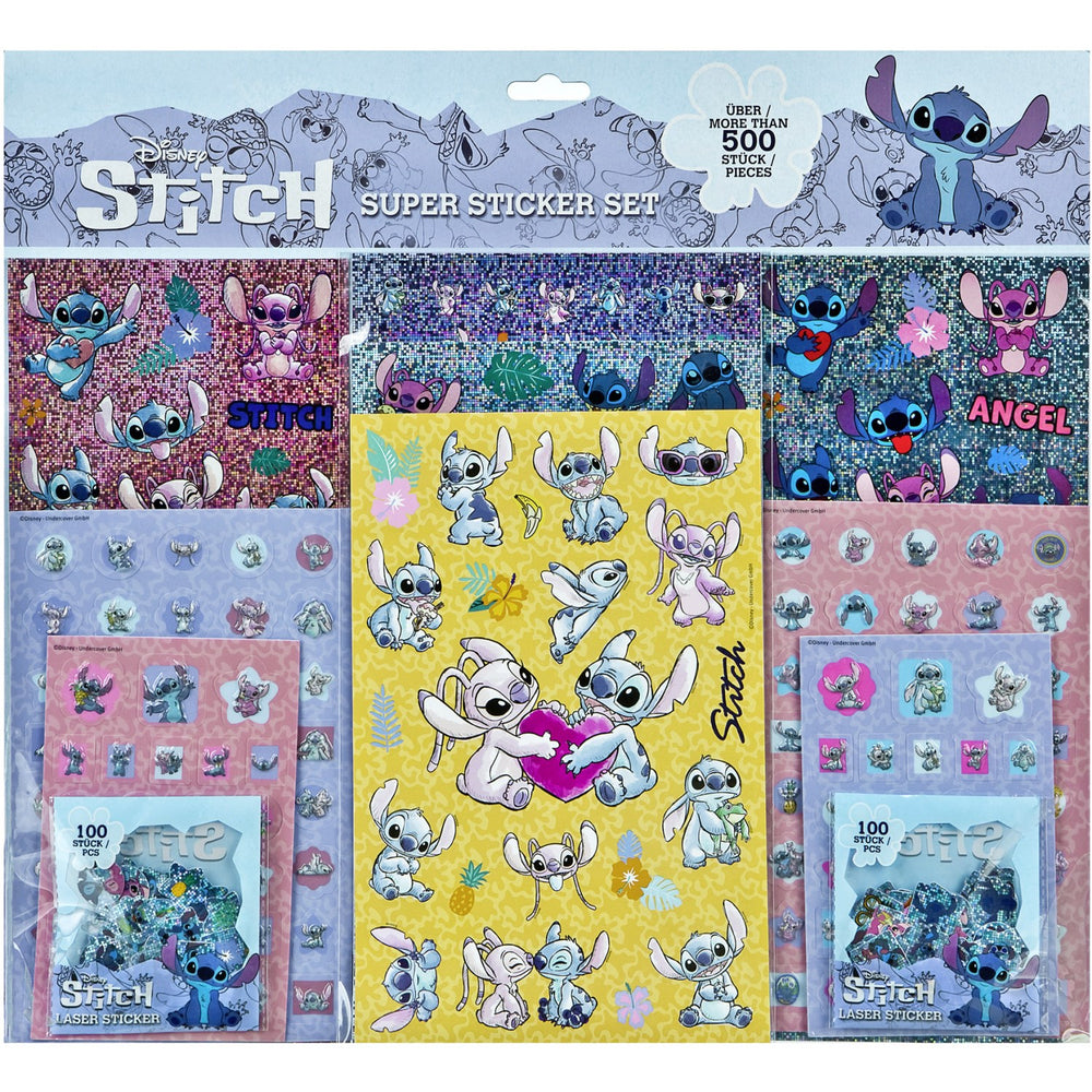 Køb Undercover Disney Stitch Mega Sæt Klistermærker