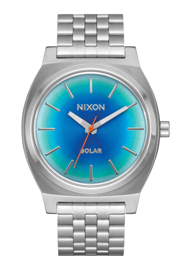Nixon Time Teller Solar Silver / Rainbow A1369-5201