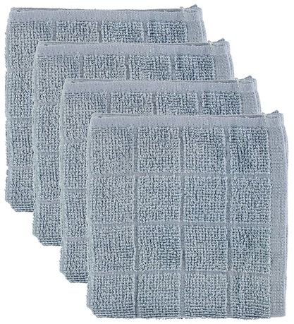 Pippi Baby Waschlappen - 4er-Pack - Hellblau