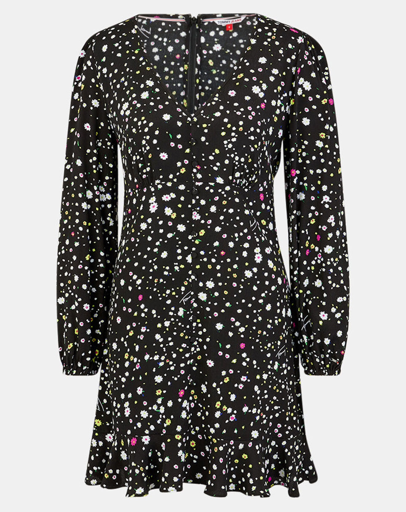 Tommy Jeans Robe Mini Frill multicolore