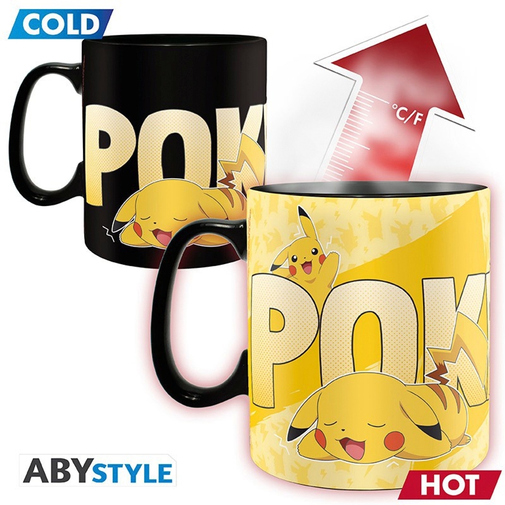 Pokémon Glurak & Pikachu Geschenkset: Tasse, Glas & A6-Notizbuch