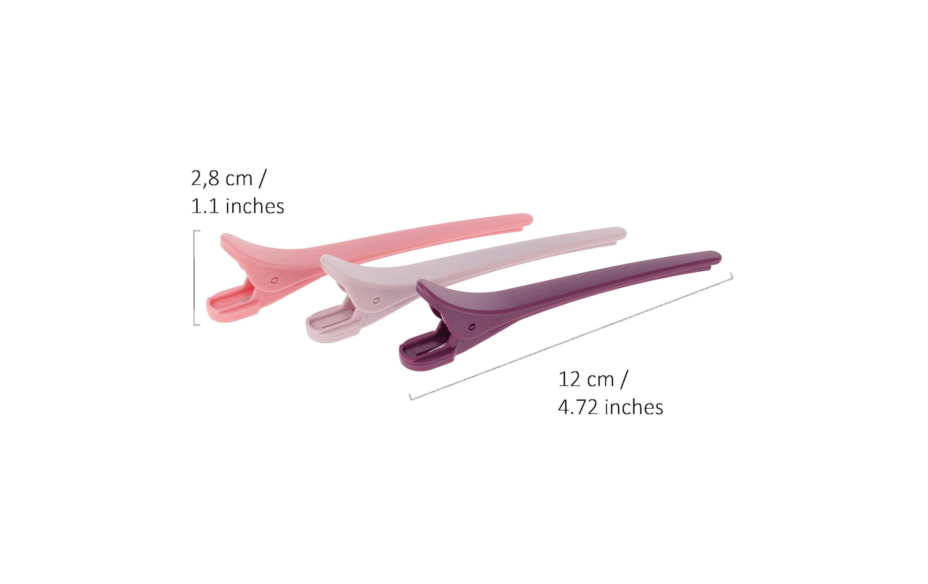 Frisier-Haarclips Lila/Pink/Rosa 3 StückPraktisch und stylisch im Alltag