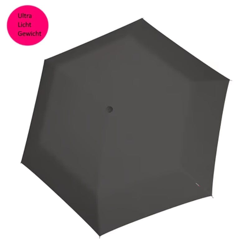 Knirps US050 Ultra Lichtgewicht Paraplu Dark Grey