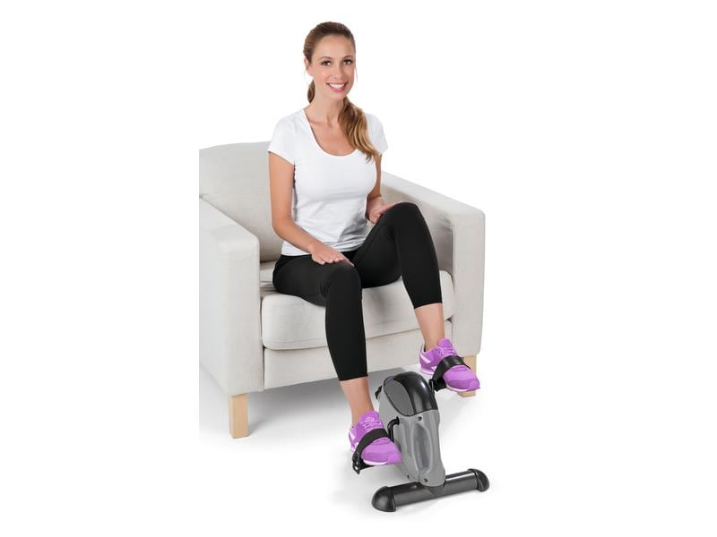 MAXXmee Mini-Trainer 2 in 1 Grau/Schwarz Mini-Trainer für Arme und Beine