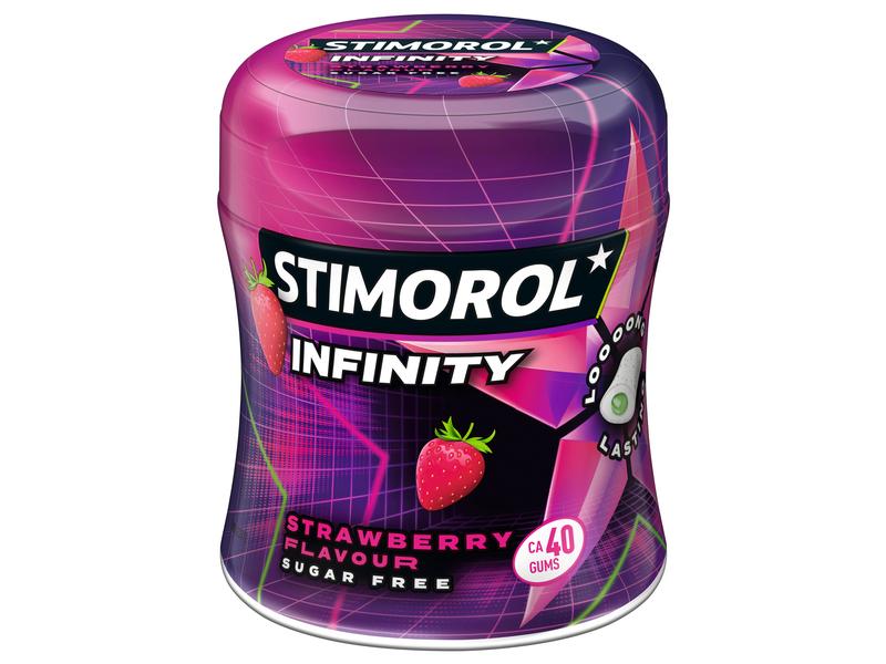 Stimorol Kaugummi Infinity Strawberry-Lime 88 g Kaugummi ohne Zucker