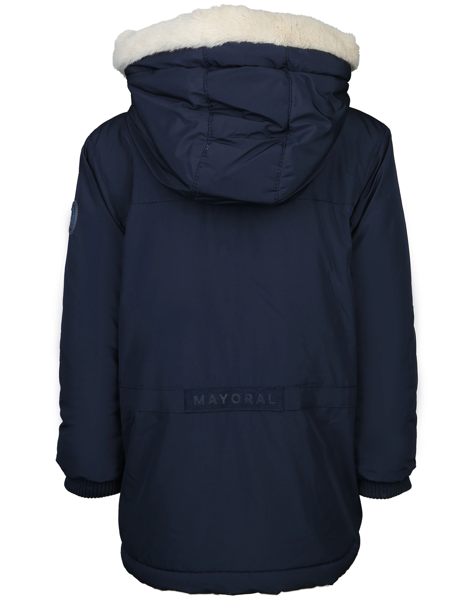 Winterparka MINI TEDDY in nachtblau