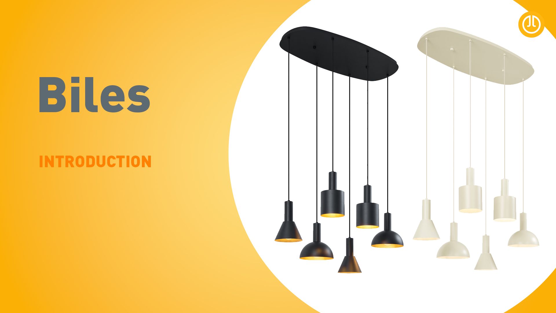 Moderne hanglamp zwart 6-lichts - Biles