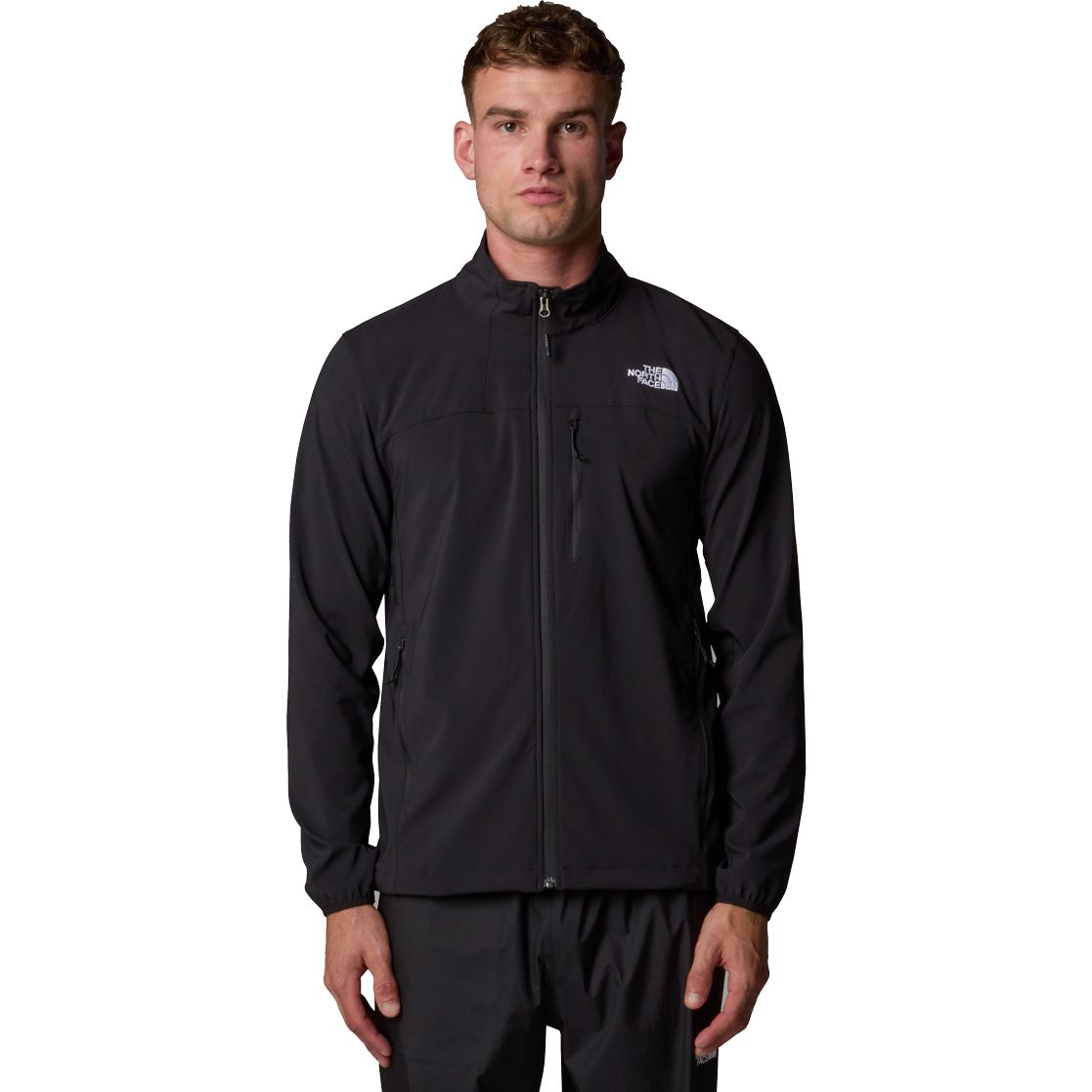 The North Face® Nimble Softshelljacke Herren schwarz