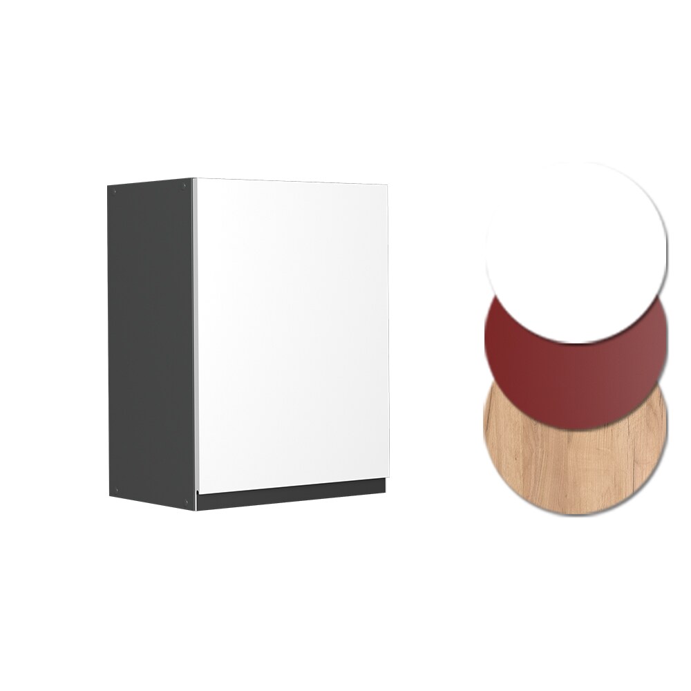 Vicco Hängeschrank Küchenschrank Küchenmöbel R-Line J-Shape Anthrazit Weiß 45 cm modern