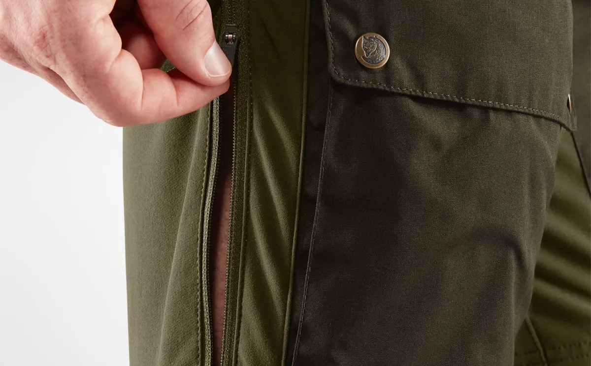Fjällräven Men's Keb Gaiter Trousers Long Deep Forest/Laurel Green