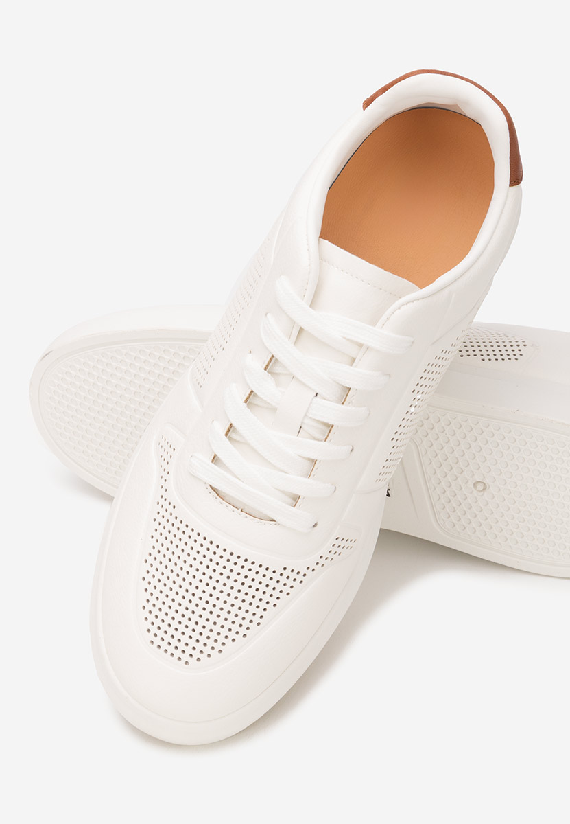Baskets pour hommes blancs Zorlan