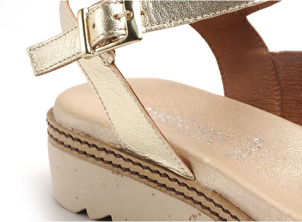 Dorking nu pieds plats femme d8771 tx or
