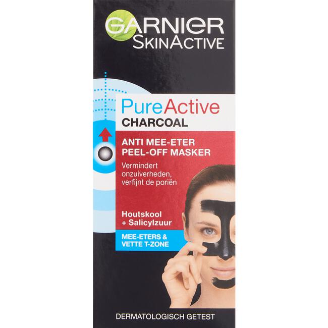 Garnier PureActive Peel-Off Gezichtsmasker Charcoal 50 ML