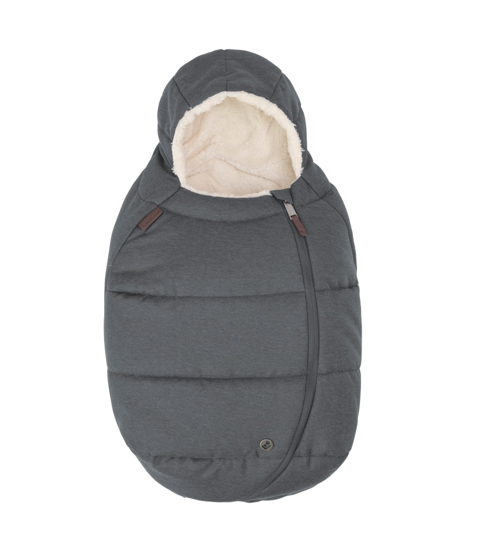 Fußsack für Babyschale 0 - 12 M  45 - 75 cm     Hält dein Baby warm |    Einfach und sicher   |    Weiche und strapazierfähige Stoffe |    Maschinenwaschbar |