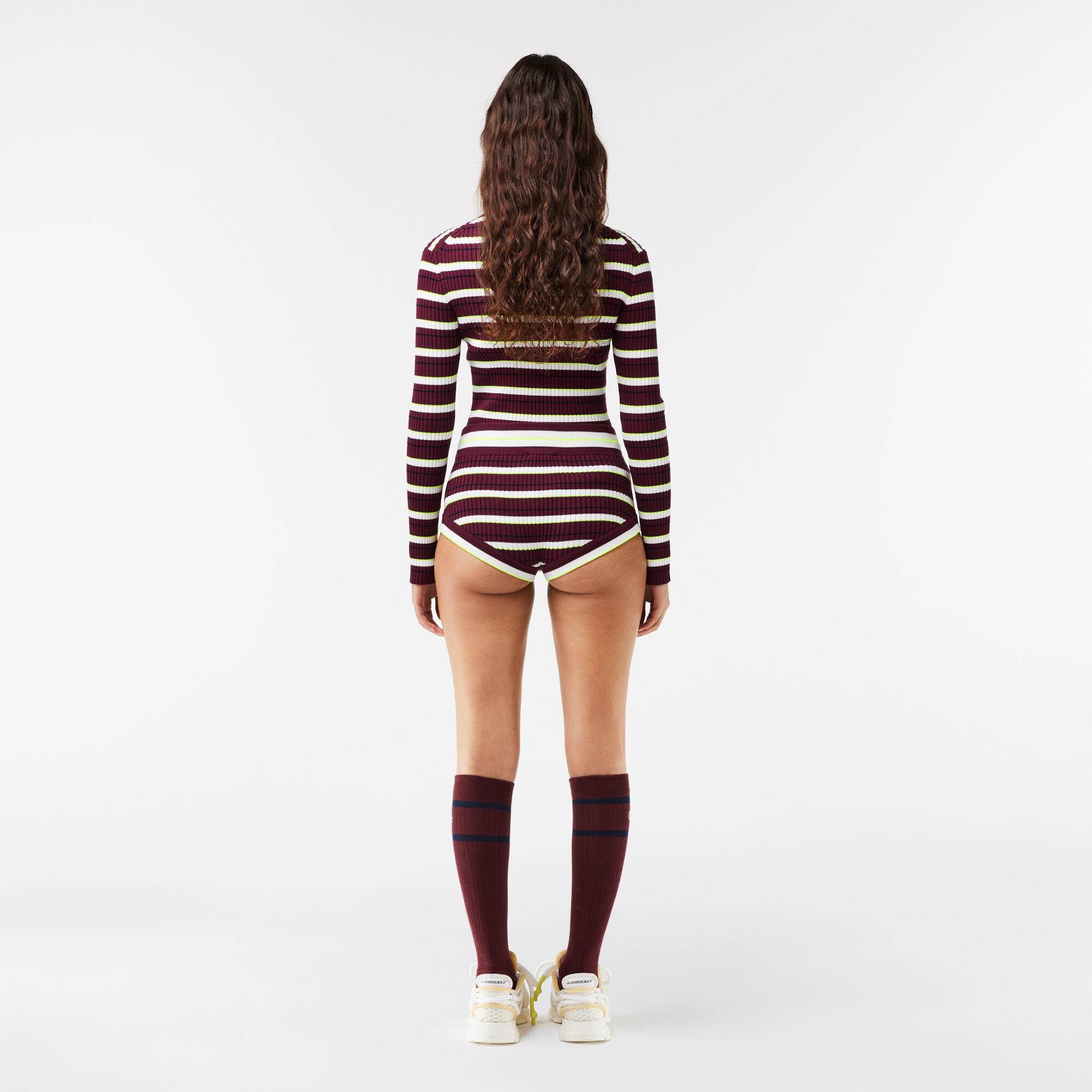 Lacoste x Eleven by Venus Shorts mit Streifen Lacoste X EleVen by Venus Williams - Rot - Lacoste - Damen