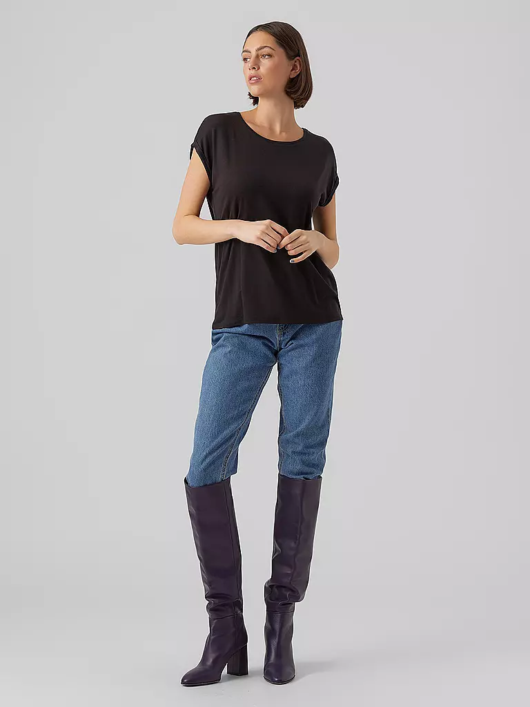 VERO MODA T-Shirt VMAVA schwarz