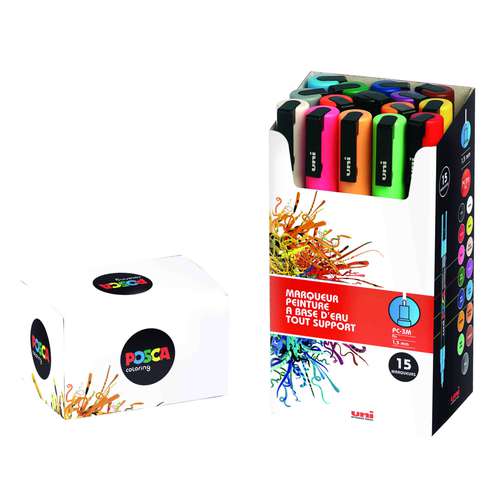 UNI POSCA PC-3M Marker-Sets