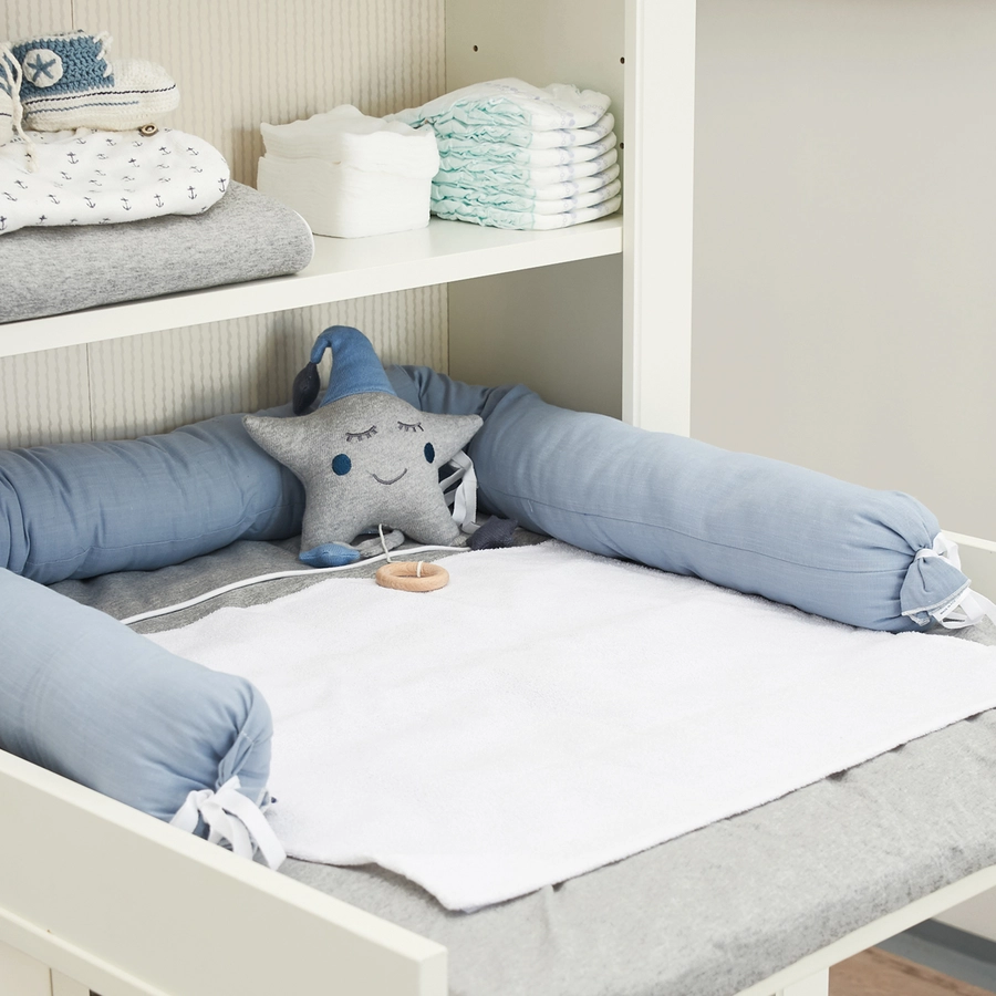 Nordic Coast Company Wickelauflage Grau