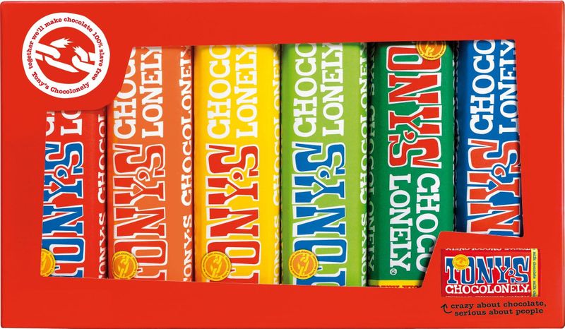Tony's Chocolonely Rainbow Pack - 285 g