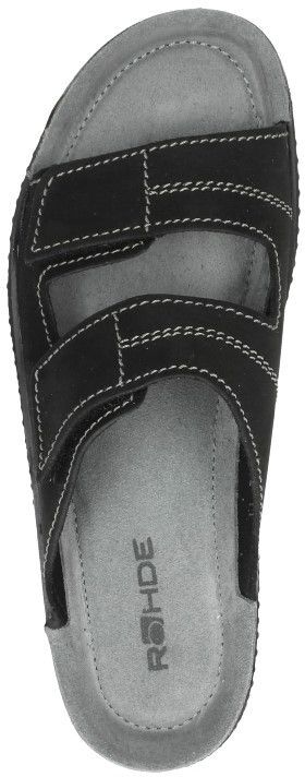 Rohde Heren slippers zwart