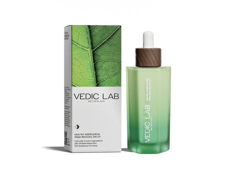 VEDIC Lab Gesichtsserum Sleep Recovery 40 ml Natürliches Intensivserum entspannt die Hautzellen