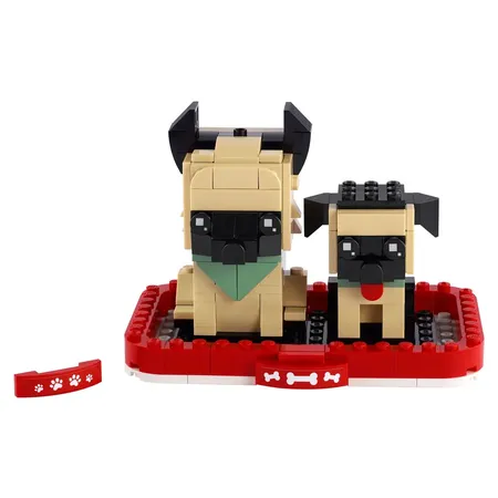 LEGO® BrickHeadz™ 40440 Deutscher Schäferhund