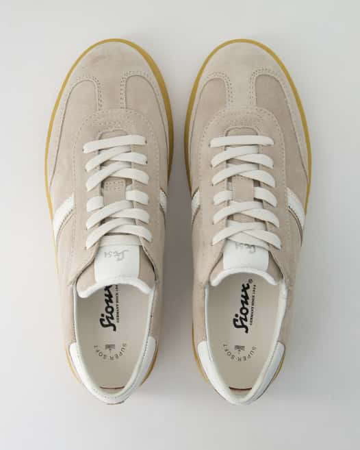 Sioux Tedroso-Da-707 Sneaker in Beige