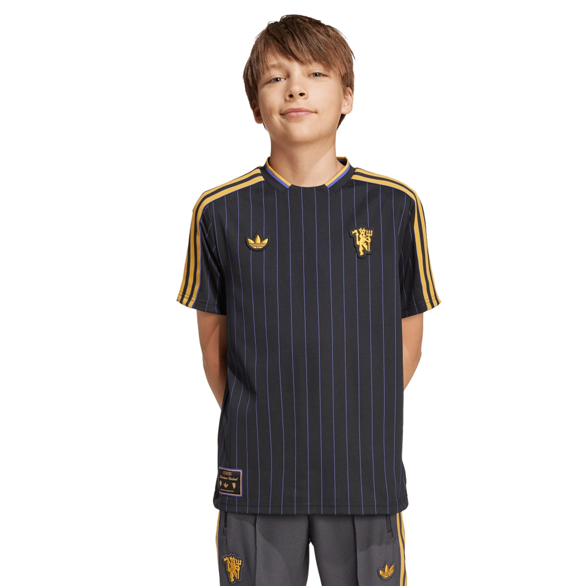 T-Shirt adidas Manchester United Fanswear Icons Fanswear 2025-2026 Criança