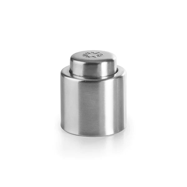 Bouchon champagne avec bouton poussoir Ibili