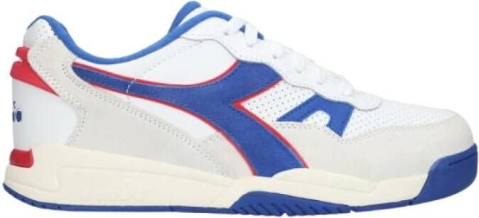 Diadora Leren herensneakers Lente zomer collectie Blauw