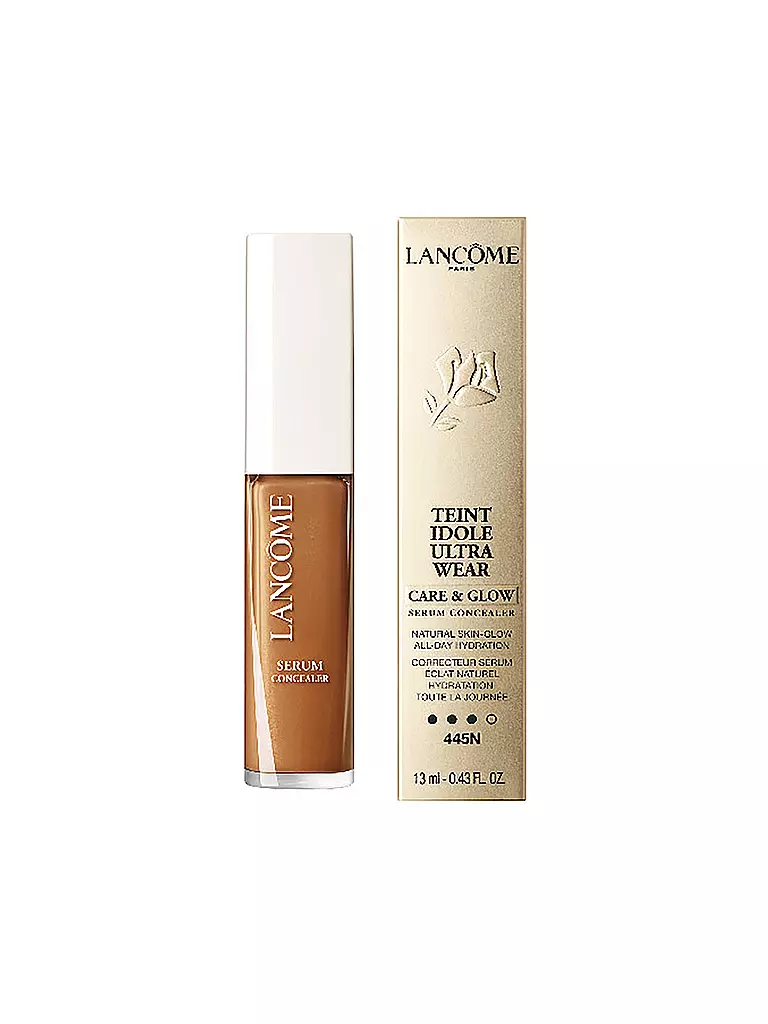 LANCÔME Teint Idole Ultra Wear Skin-Glow Concealer (445N) hellbraun