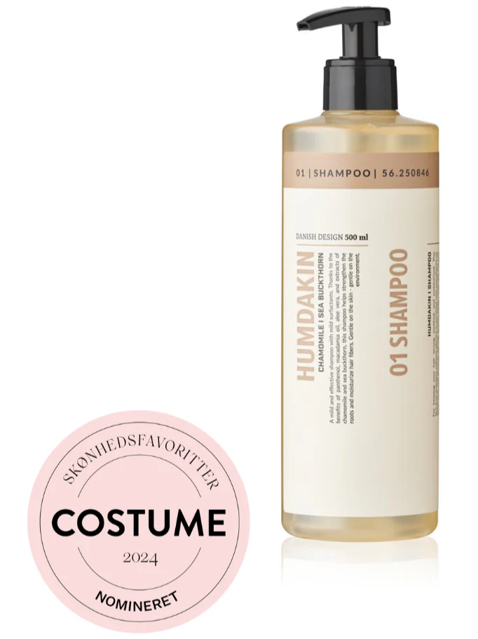 Humdakin  Shampoo, Chamomile and Sea Buckthorn - 500 ml.