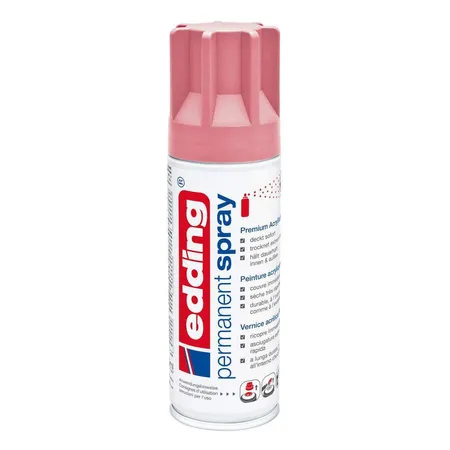 edding 5200 Permanent Spray Premium-Acryllack, edel mauve, 200ml